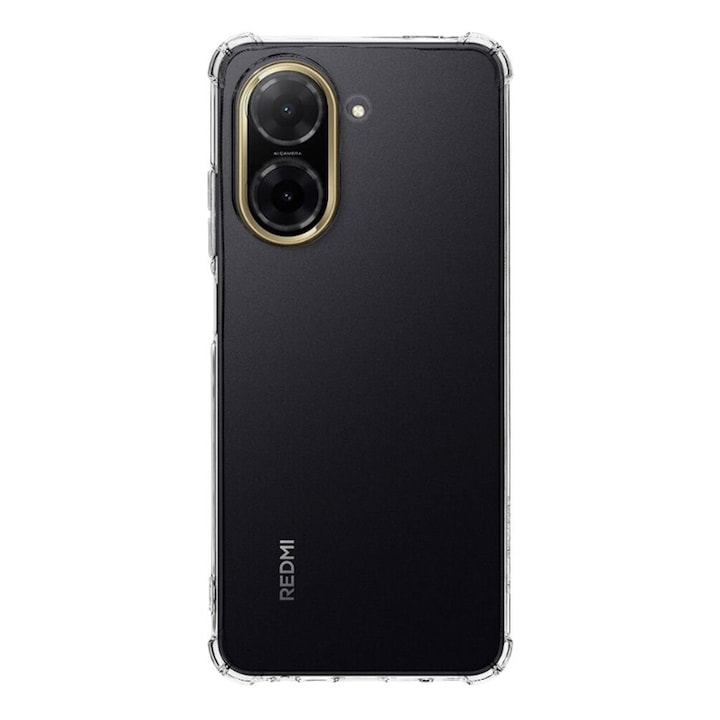 Telefontok kompatibilis Xiaomi Redmi A5telefonnal - átlátszó ütésálló hátlap tok