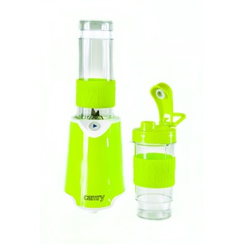 Mini Blender Smoothie Camry CR 4069, 500 W, 1 viteza, 2 recipiente ,0.6 l,0,47I ,verde Mini Blender Smoothie Camry CR 4069, 500 W, 1 viteza, 2 recipiente ,0.6 l,0,47I ,verde