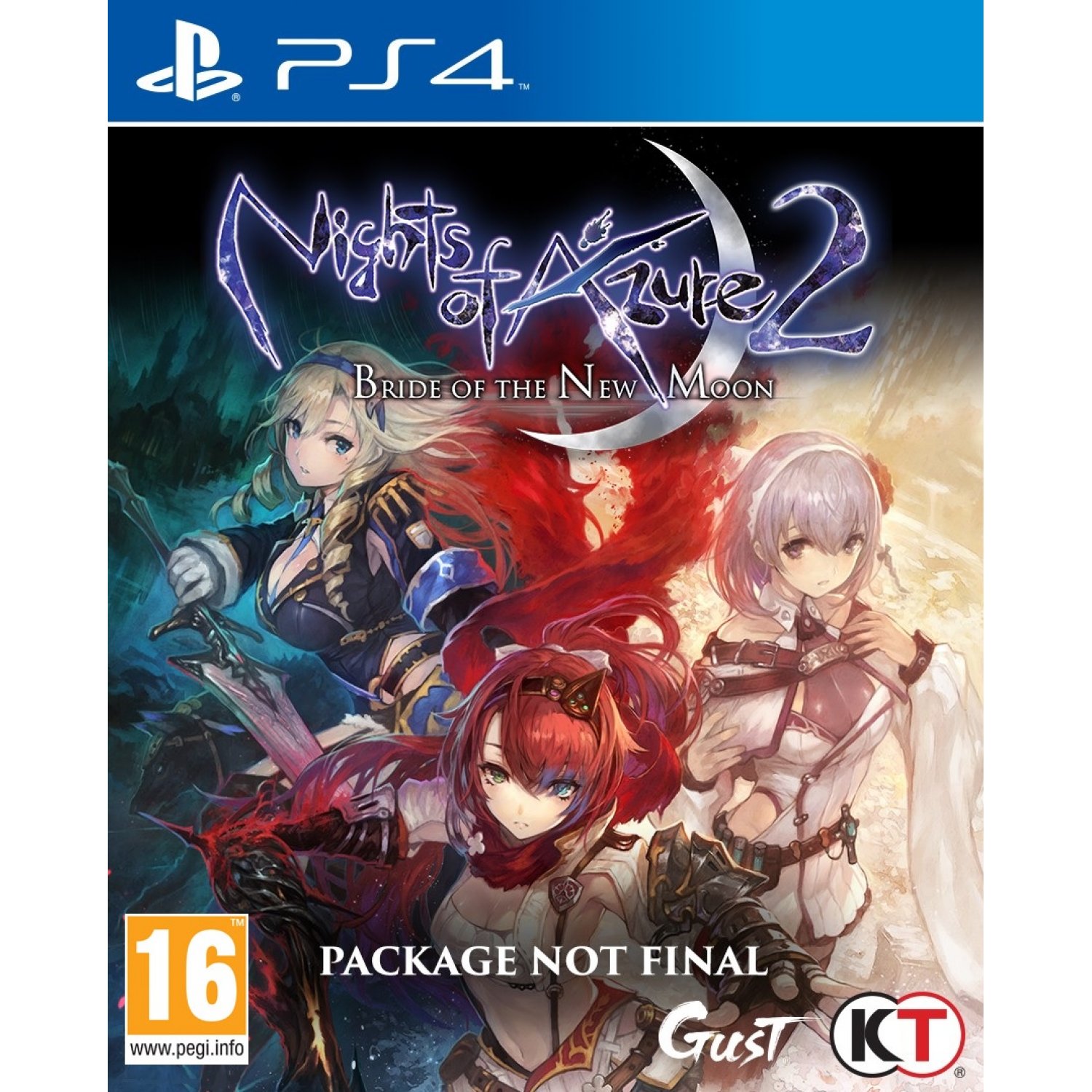 Joc Nights of Azure 2 Bride of the New Moon - PS4