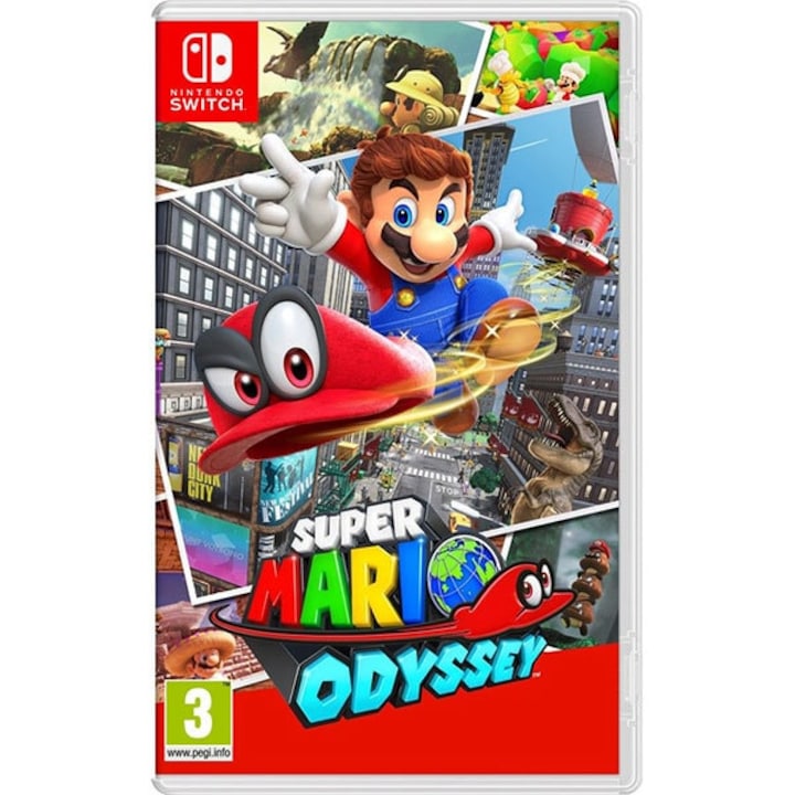 Super Mario Odyssey Nintendo Switch Játékszoftver