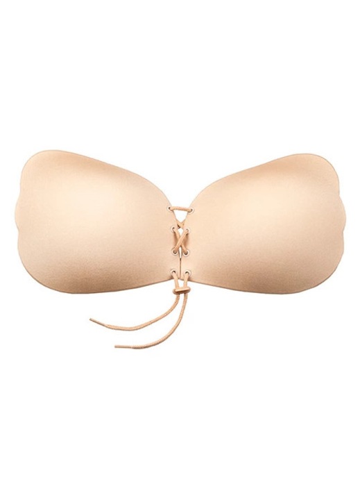 Öntapadós melltartó, Bye Bra, Textil, Bézs, A EU