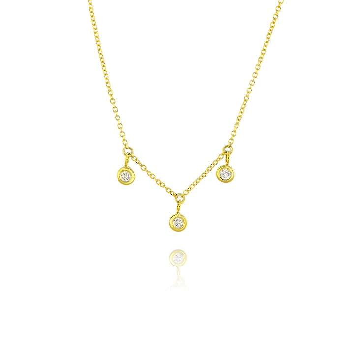 Colier Ekan, Aur galben, 14K