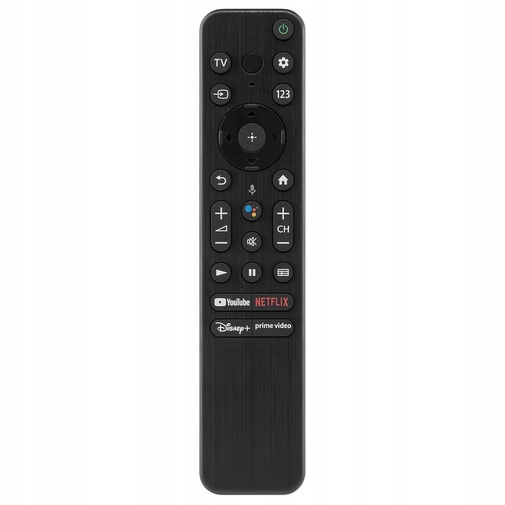 Дистанционно управление за Smart TV Sony RMF-TX800U, x-remote, гласова функция, Netflix, Disney, Черно