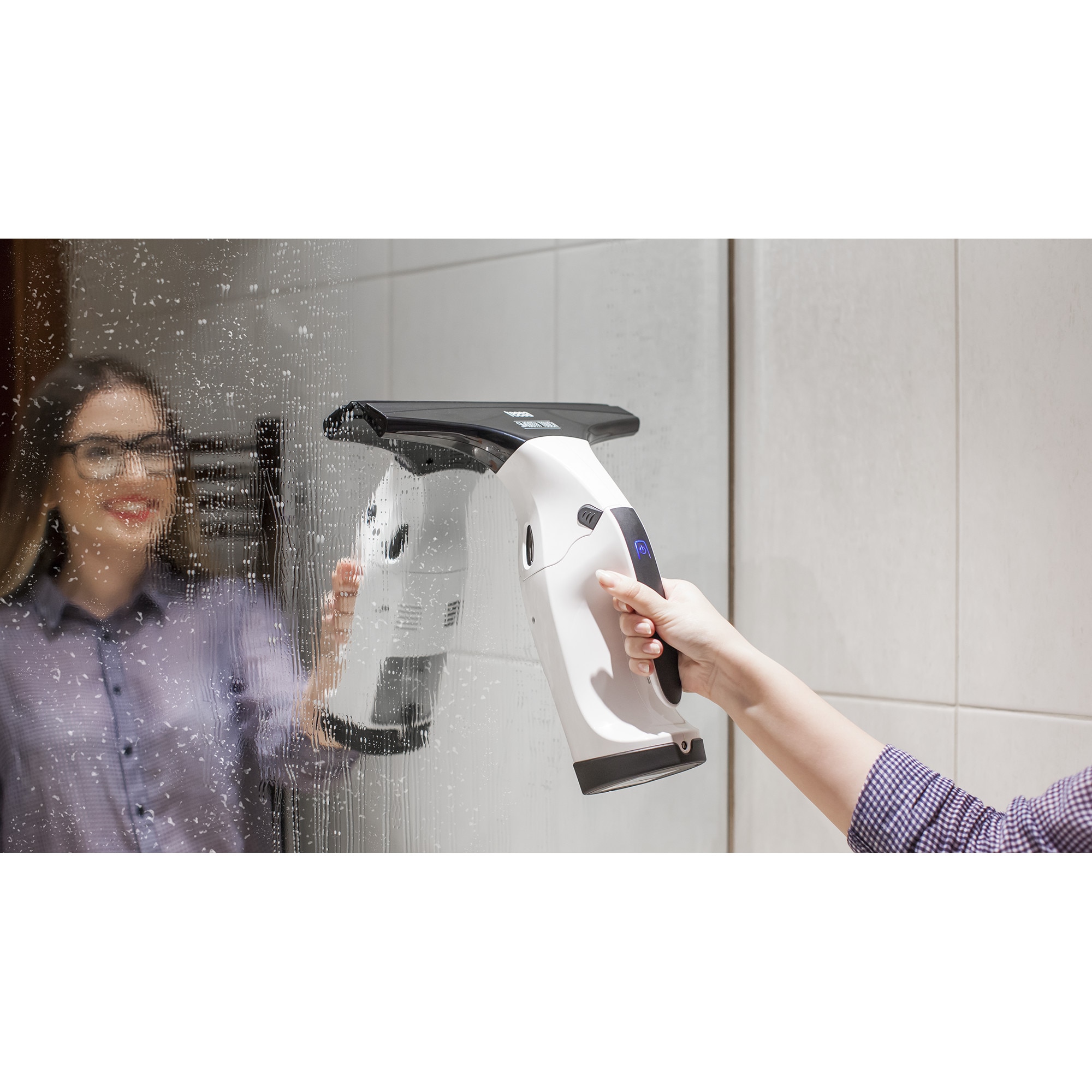 Aparat curatare ferestre SMOOTH TOUCH Teesa, alb