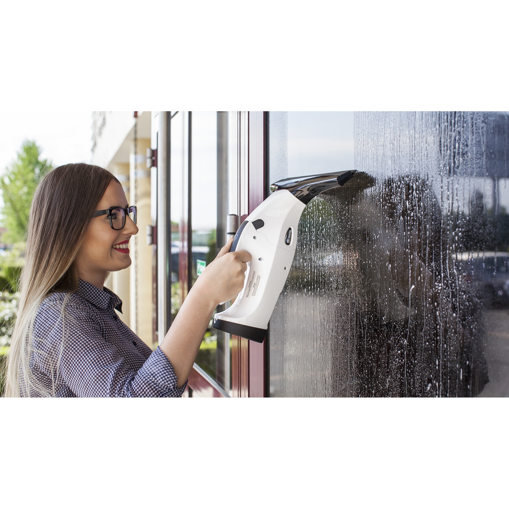 Aparat curatare ferestre SMOOTH TOUCH Teesa, alb