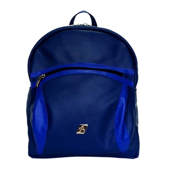 Rucsac elegant dama, Loraine-B Collection, dimensiune A4, piele ecologica, albastru Rucsac elegant dama, Loraine-B Collection, dimensiune A4, piele ecologica, albastru