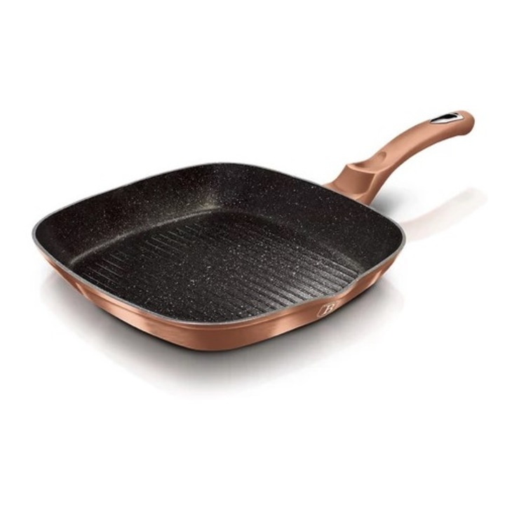 Грил тиган Berlinger Haus с капак, RoseGold