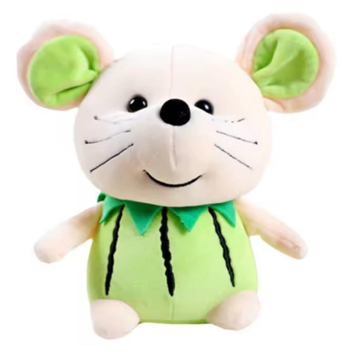 Jucarie plus, Soricel, Verde, 18 cm