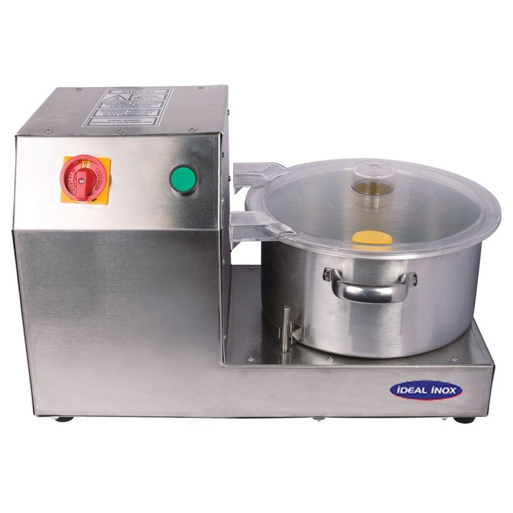 Robot profesional preparat humus taiat legume Ideal Inox 8 Kg