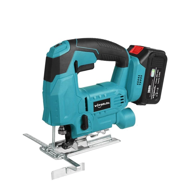 Fierastrau Pendular Blasko Soricel Electric 20V cu 2 Acumulatori – Taiere Lemn, Metal, Aluminiu