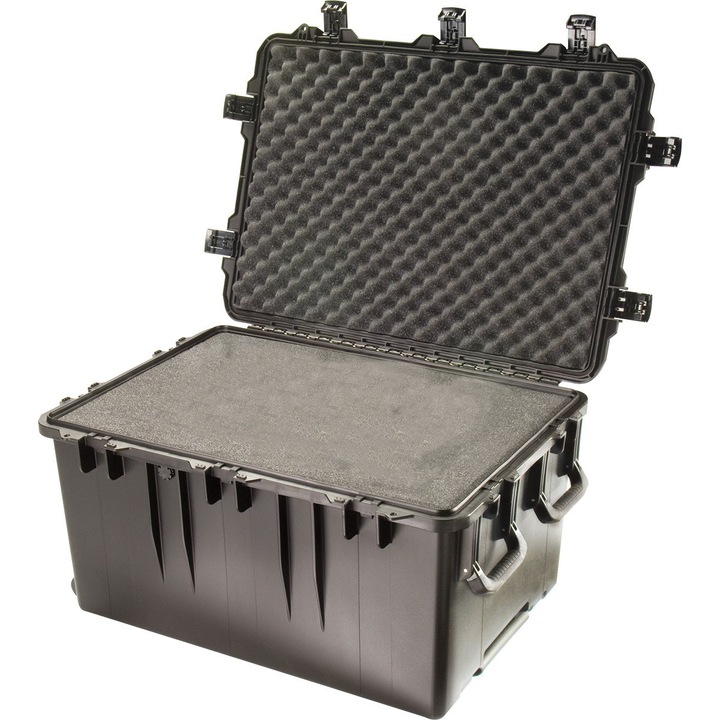 Peli™ Storm Case™ iM3075 професионална количка 2 в 1, черна, без пяна, товароносимост 176,1 кг, сертифицирана по IPX7