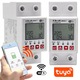Releu Inteligent Wi-Fi, Qoltec, 50990, Control De La Distanta Prin Wi-Fi Din Aplicatia Tuya, Montare Pe Sina Din Metal, Protectii: Supratensiune, Suprasarcina, Tensiune Scazuta, Scurgere De Curent (50Ma), 65 Mm X 36 Mm X 85 Mm, Alb