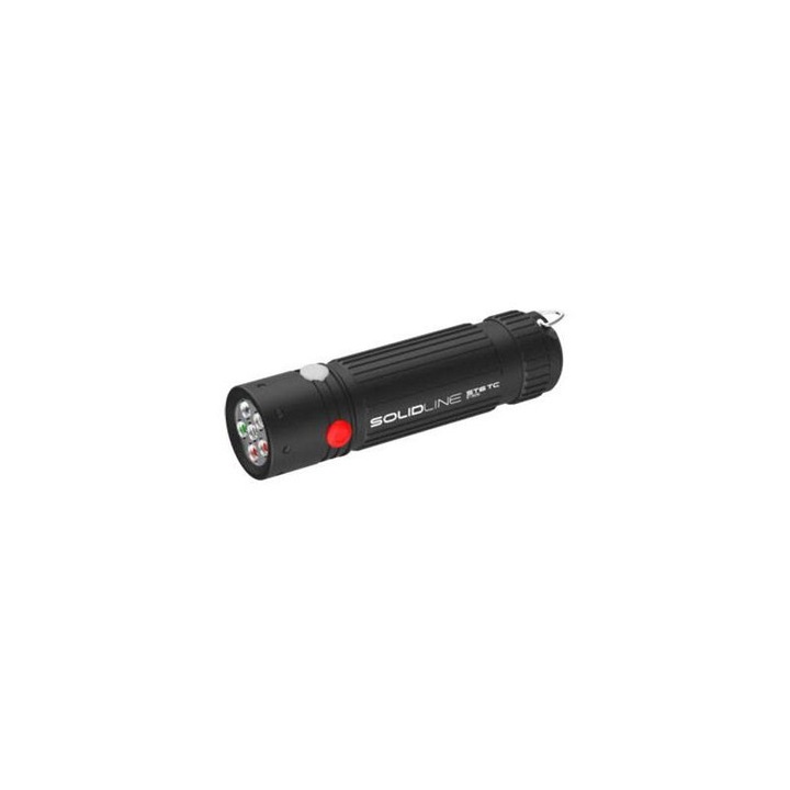 Ledlenser ST6TC zseblámpa, 50 lm, 3 fényerőszint, alumínium, 101 mm, elemkészlettel