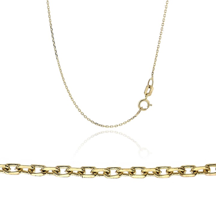 Colier din aur galben de 14 karate Skaras