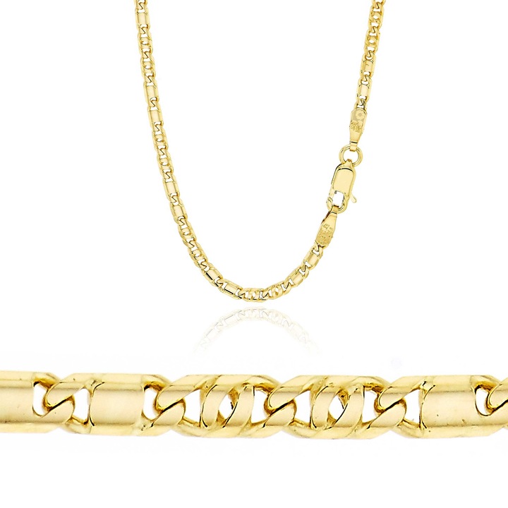 Colier din aur galben de 14 karate