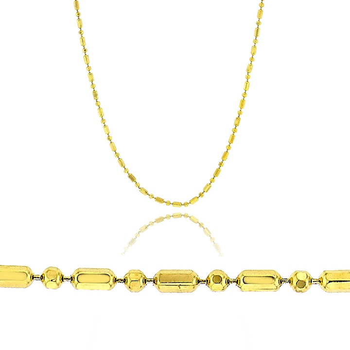 Colier de dama din aur galben de 14 karate