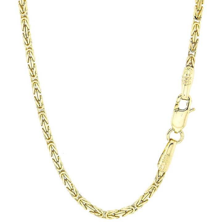 Colier din aur galben de 14 karate