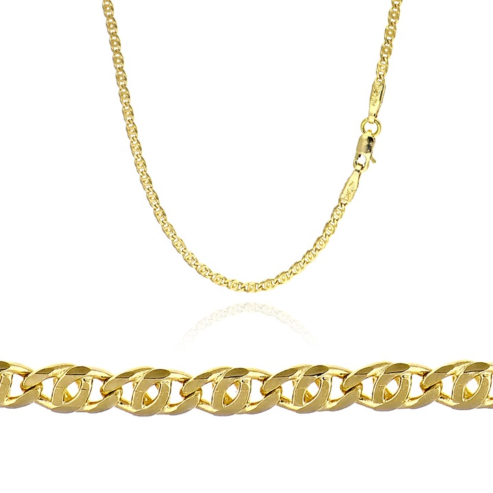 Colier din aur galben de 14 karate