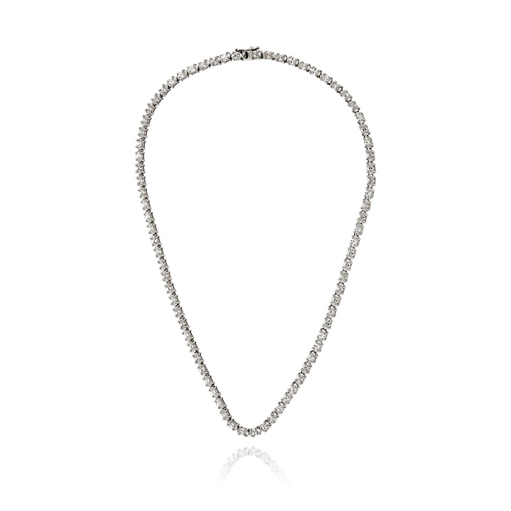 Colier dama, argint 925 cu Pietre Zircon, Skaras