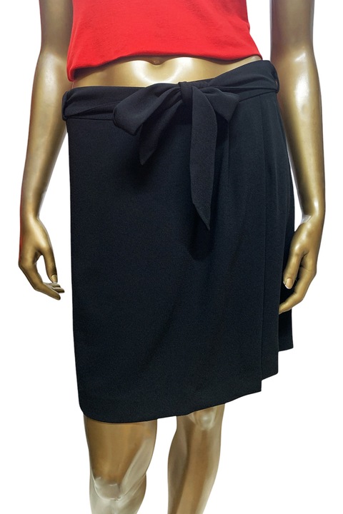 Fusta de dama ETAM J Latino Belt 474118-BK-38 90-37, Scurt, Curea, 38, Negru