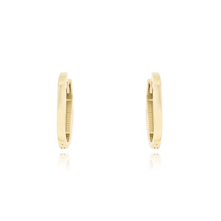 Cercei din aur galben K14, Skaras, 043132