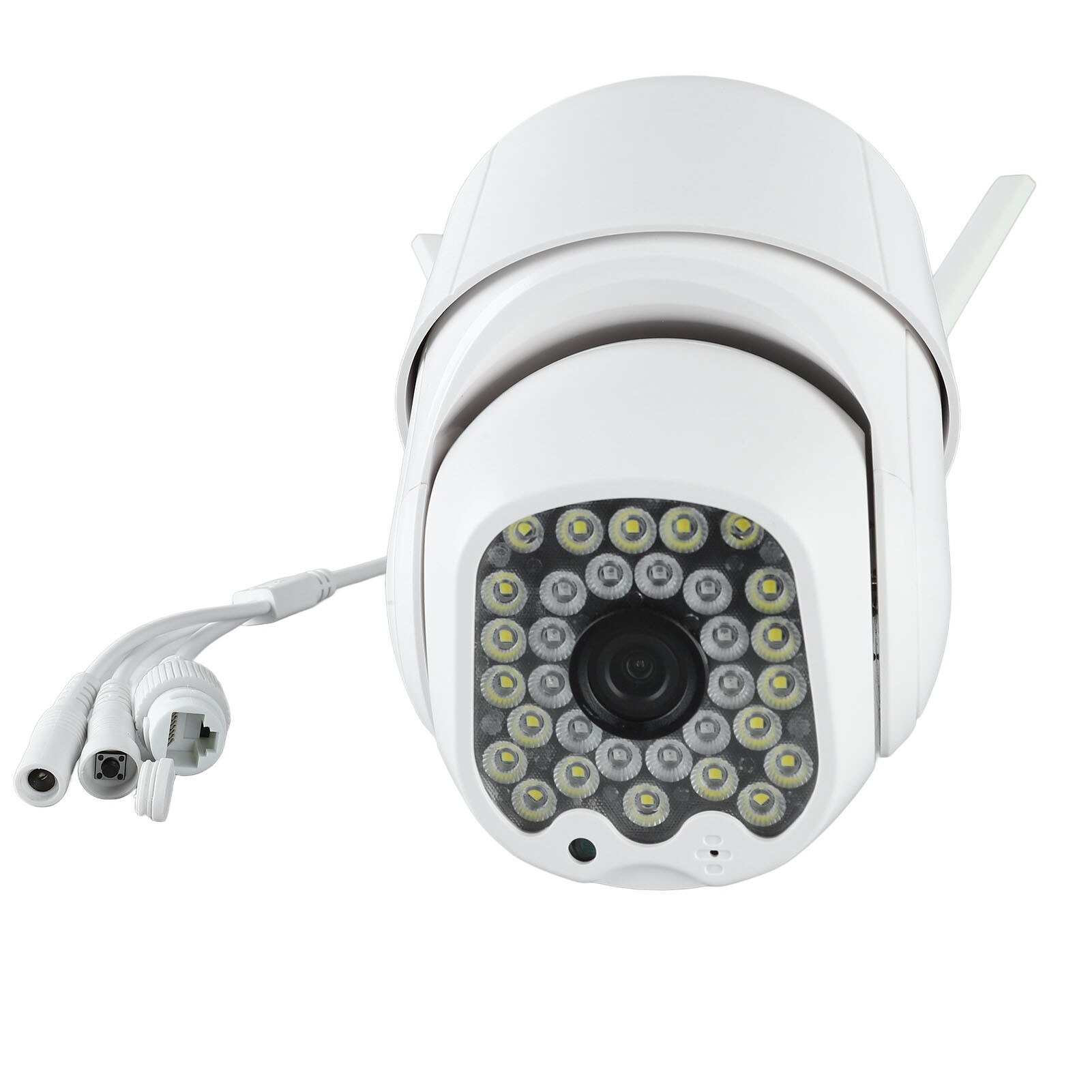 Camera de supraveghere, HD, 360 grade, viziune nocturna, alba, interior ...