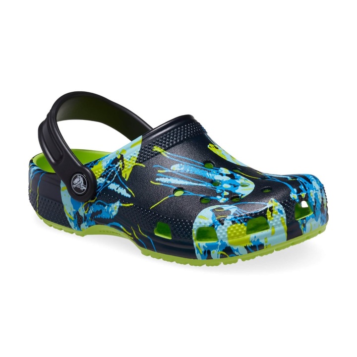 Crocs Classic Meta Scape K papucs, 208457-3UF 44862, Zöld