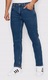 Pantaloni din denim barbati, Wrangler Greensboro 803, croiala dreapta, albastru, W31 L34
