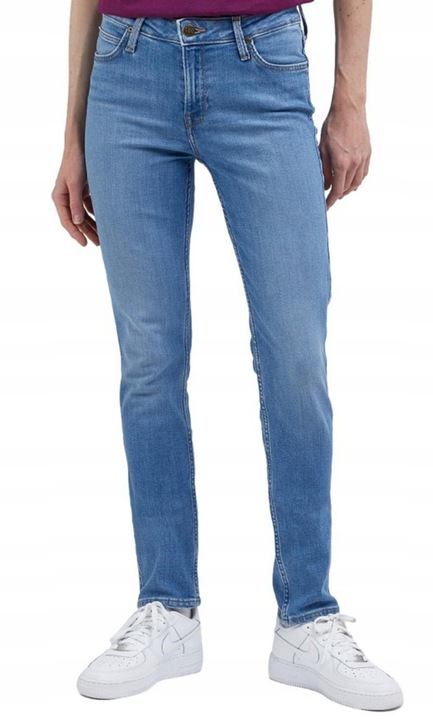 Blugi dama 112341967, Lee, Bumbac, Albastru, Albastru