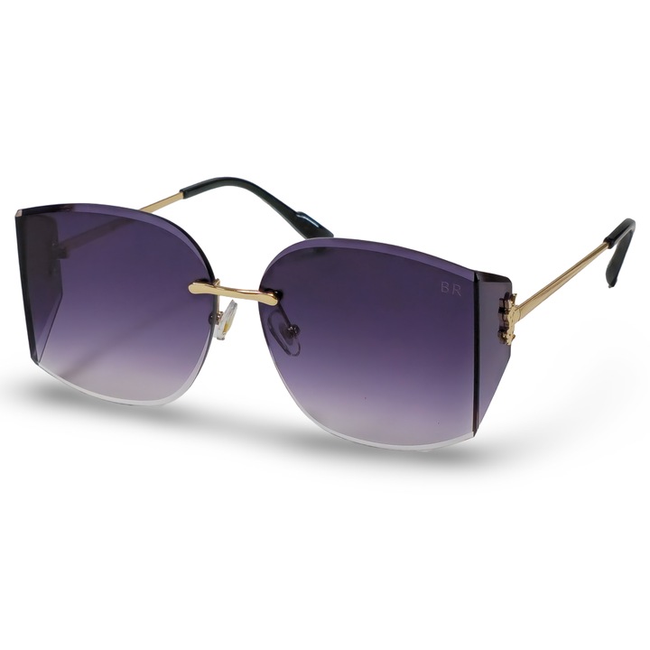 Слънчеви очила Benito Roki B5G153-C1, Златист / Сив