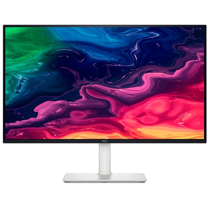 Monitor IPS LED Dell 27" S2725QC, UHD 3840 x 2160, HDMI, Hangszórók, Pivot, 120 Hz, 4 ms Fekete
