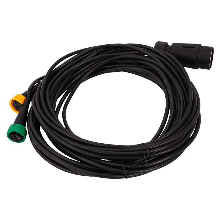 Instalatie Electrica, Mante, 7 M, Negru, Material Pvc, Lungime Cablu 7 M, Sectiune 0, 5 mm², Greutate 0, 6 kg