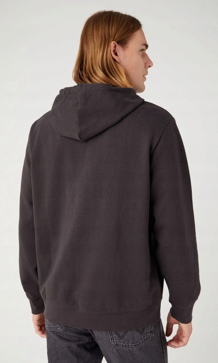 Мъжки суичър Wrangler, изпран черен, Черен