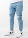 Blugi barbati skinny, 10556, Bumbac, Albastru, 32