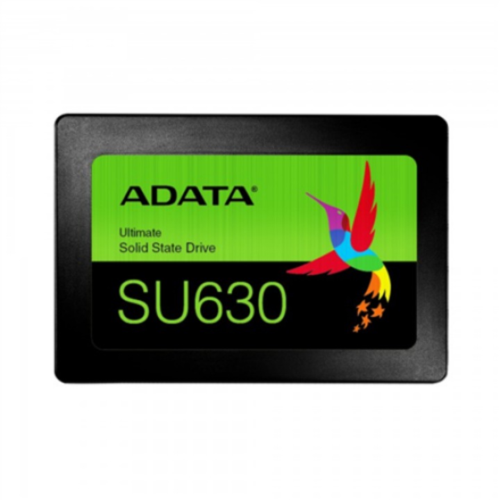 SSD, ADATA SU630, 960GB, 2.5" SATA 450MB/s запис, 520MB/s четене