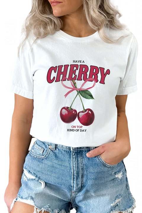 Tricou Cherry Day 25224