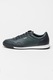 BOSS, Pantofi sport din piele cu sireturi, Bleumarin