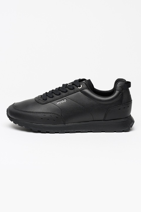 HUGO, Pantofi sport cu logo Icelin, Negru, 44