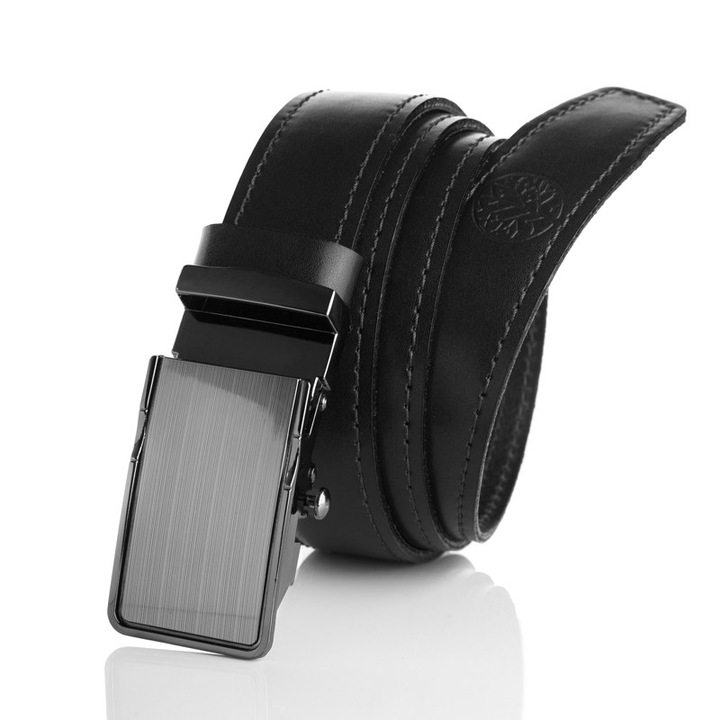 AUTO-LIC30 CZ 120_K2 Férfi bőr öv AUTOMATA +TANÚSÍTVÁNY