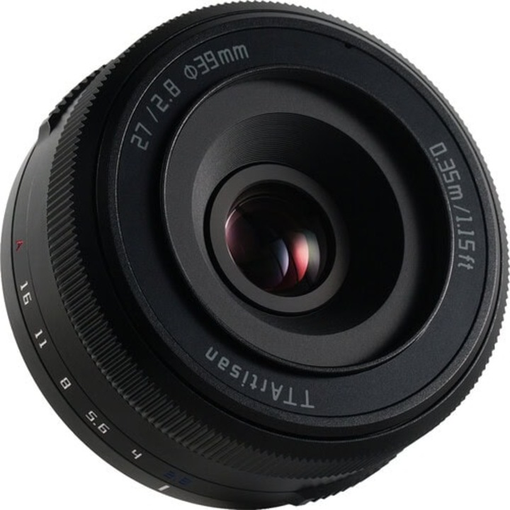 Obiectiv Autofocus TTArtisan AF 27mm F2.8 APS-C STM Sony E