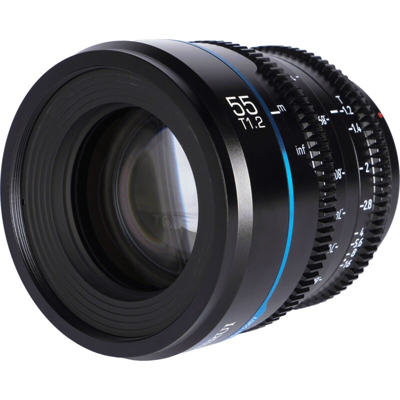 Obiectiv Manual Sirui NightWalker 55mm T1.2 S35 Cine L-Mount Black