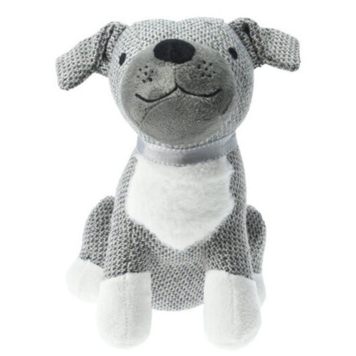 Opritor de usa in forma de caine pentru o camera de copii, 1 kg - gri