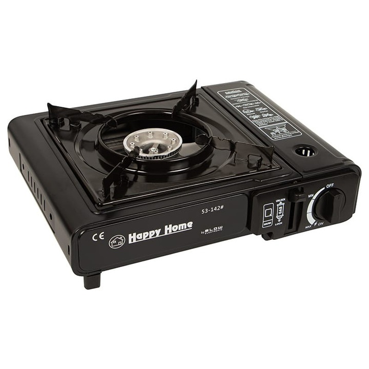 Prolech kempingégő, gáz, 2200 W, 8,7 cm-es égő, szállítótok