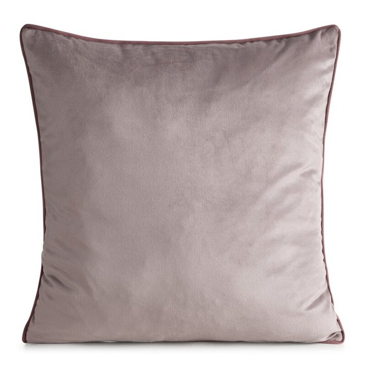 Fata de perna, Eurofirany, Gaja 2, catifea, 60x60cm, cu lama decorativa