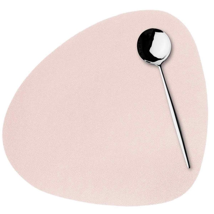 Serveta de masa Spod Igly i Nitki, 11x13cm, antiderapanta, impermeabila, color pudrat