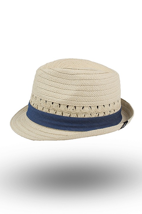 Palarie paie culoare - bej