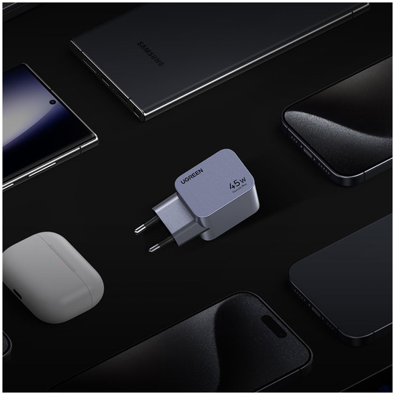 Incarcator retea UGREEN Nexode Pro 45W Dual USB-C GaN Fast Charger