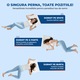 Perna Ortopedica Elindor® Memory Foam Pillow pentru Gat, Suport Cervical Ergonomic, Spuma cu Memorie Anatomica, Racoroasa, Hipoalergenica, Husa Detasabila Respirabila, Efect de Racire, Ideal pentru Dormit, Ajuta la Spondiloza Cervicala, 60x40x14 cm, Alb