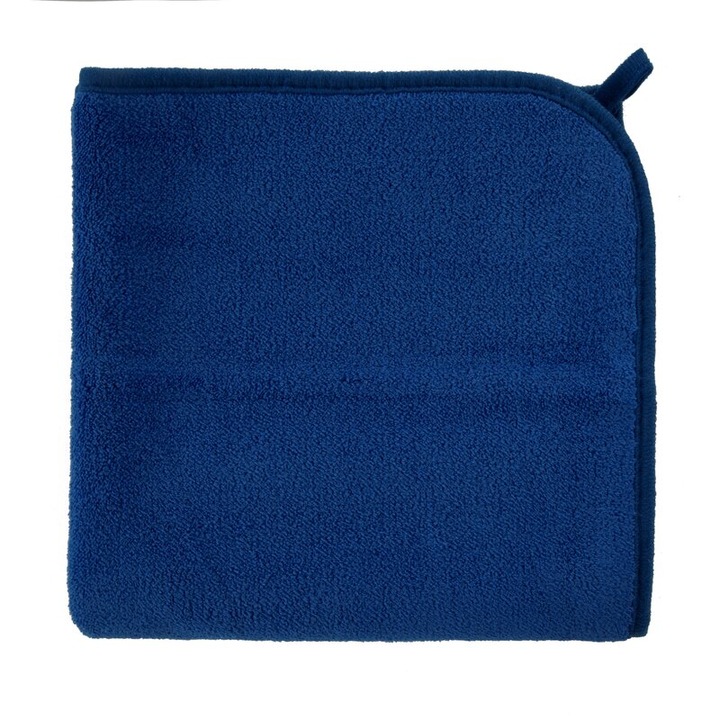 Burete de curatare, Design 91, 40x40cm, poliamida si poliester, 600 g/m2, albastru