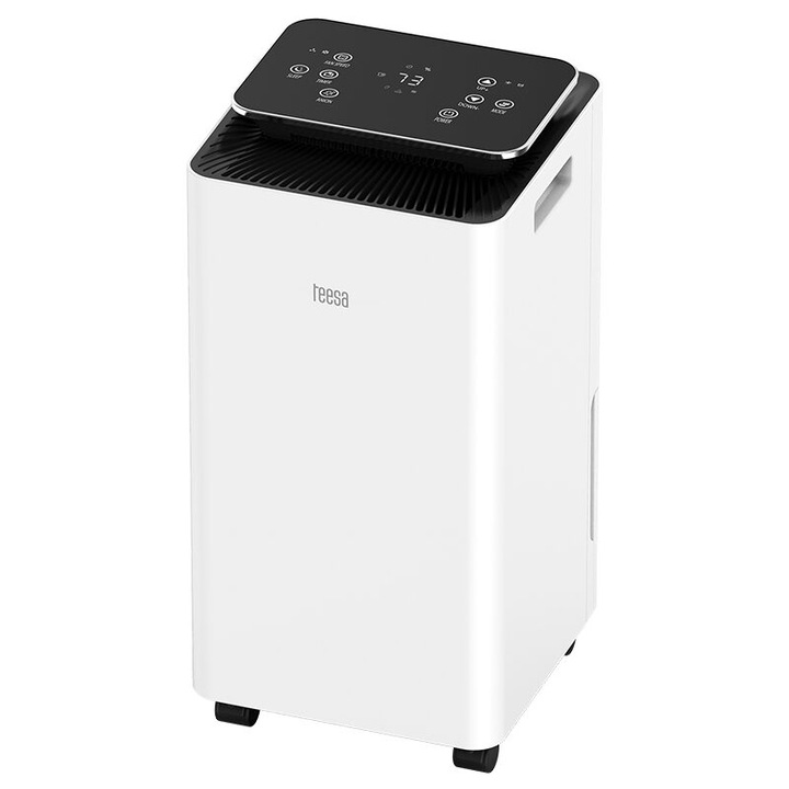 Páramentesítő, 10 l/nap, 180 W, időzítő, digitális vezérlés, 2,5 l-es tartály, automatikus kikapcsolás